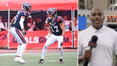 L'attaque des Alouettes à plein régime face aux Elks