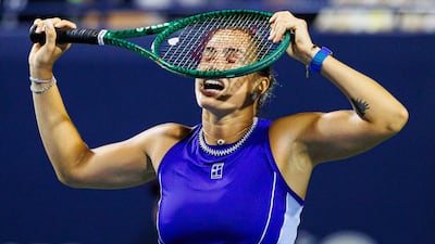 Sabalenka frustrée par Alexandrova