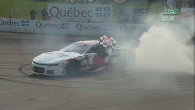 Camirand vainqueur d'une course enflammée à Trois-Rivières