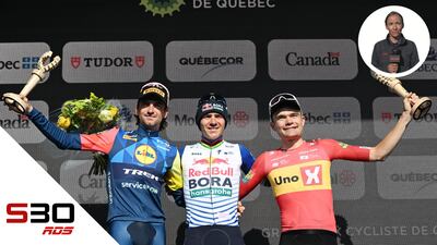 Remco Evenepoel est fier de gagner à Québec
