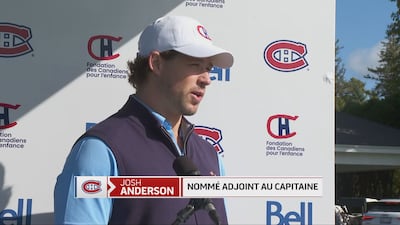 « Je suis vraiment honoré d'être nommé assistant capitaine »