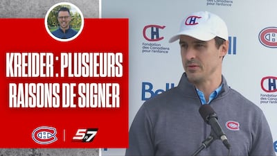 Peu importe le rôle, Kreider veut jouer à Montréal