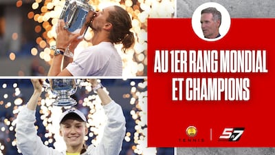 Zverev et Rybakina au sommet de la planète tennis
