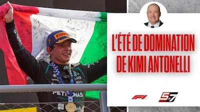 Kimi Antonelli domine la sphère F1