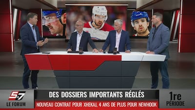 Newhook dans les plans, un peu moins pour Xhekaj?