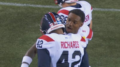 Un plaqué percutant de Richards!