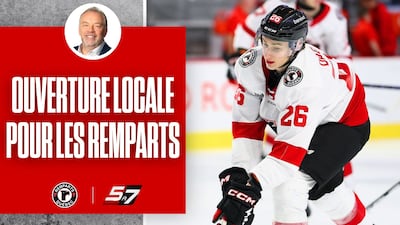 Des attentes élevées pour les Remparts cette saison