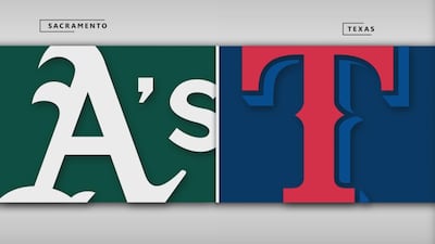 Athletics 9 - Rangers 2