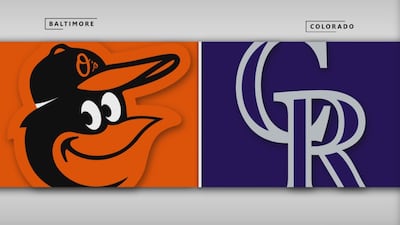Orioles 5 - Rockies 6