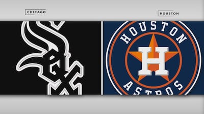 White Sox 0 - Astros 2