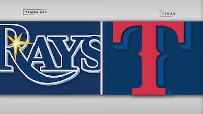 Rays 0 - Rangers 6