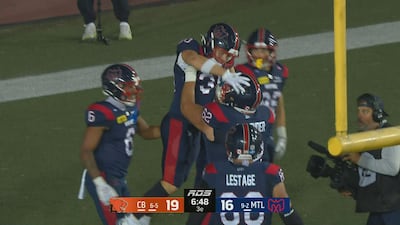 Talbot inscrit son 1er touché dans la LCF