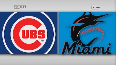 Cubs 6 - Marlins 1
